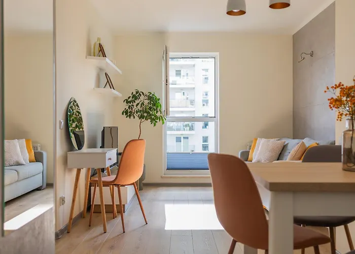 Glow Apartament, Przymorze - 4 Oceany Апартаменты Гданьск