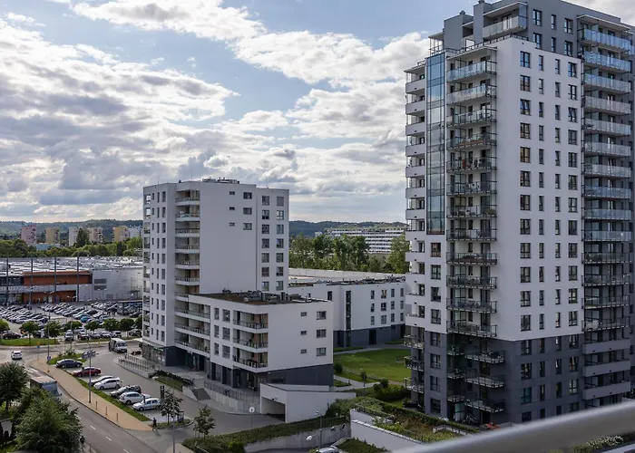 公寓 Glow Apartament, Przymorze - 4 Oceany 格但斯克
